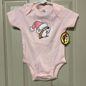 Bucee’s Baby’s first Christmas onesie